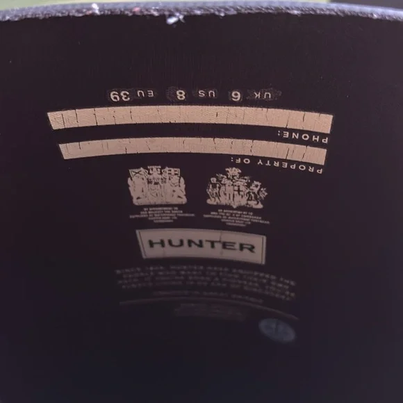 Hunter Knee High Rain boots - Picture 6 of 9